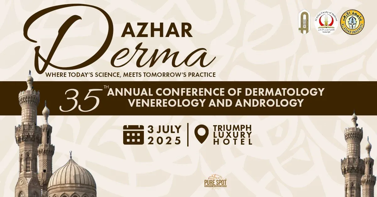 35th Annual Conference of Dermatology, Venereology, and Andrology " Azhar Derma "